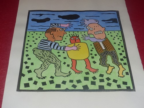 Paul jeannin original etching - original,